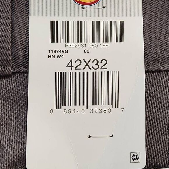 Dickies 874 original fit work pants flex gray 42x32 - Picture 7 of 9